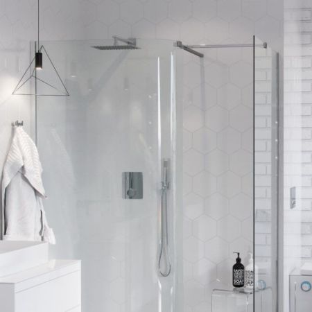 Термостатическая душевая система скрытого монтажа EXCELLENT Krotos AREX.SET.8045CR (хром)