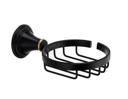 Мыльница Fixsen Luksor FX-71609B Черный Золото