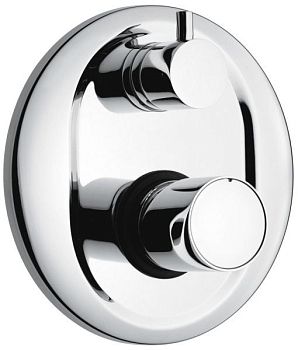 Emmevi Minu, однорычажный встраиваемый смеситель для душа с дивертером на 3 выхода, цвет хром