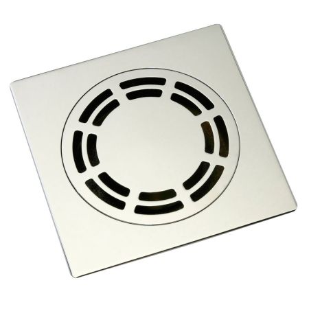 MIGLIORE Трап душевой, 120x120 mm., (выпуск угловой), хром, артикул 20212