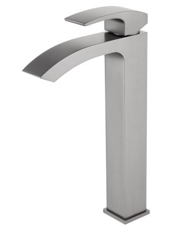 Смеситель для раковины высокий WONZON & WOGHAND FIT, Темный графит (WW-88239009-BGM), артикул WW-88239009-BGM