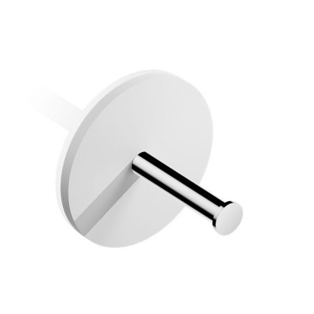 Decor Walther Stone TPH1 Держатель туалетной бумаги, подвесной, цвет: белый / хром, артикул 0974454