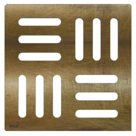 Решетка для лотка Alcaplast MPV001-ANTIC Бронза, артикул MPV001-ANTIC