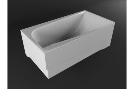 Ванна акриловая левосторонняя Vayer BOOMERANG Гл000010853, 190x90, артикул Гл000010853