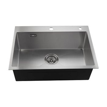 Кухонная мойка из нержавеющей стали Fashun 19M Комплект AS5545, сатин