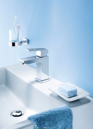 Смеситель для раковины GROHE Eurocube, хром (23132000), артикул 23132000
