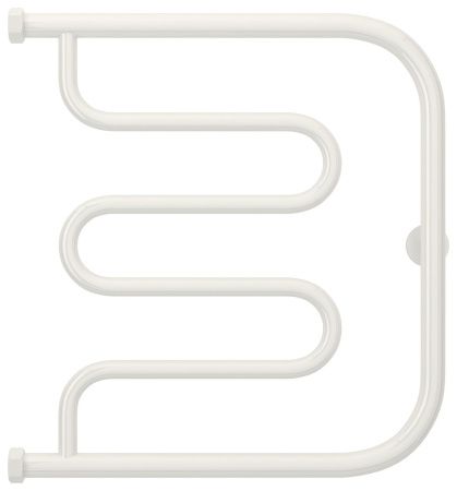 Полотенцесушитель водяной "Лира+" 500х500 Н. Г. 1" (Белый) Полотенцесушитель водяной "Лира+" 500х500 Н. Г. 1" (Белый)