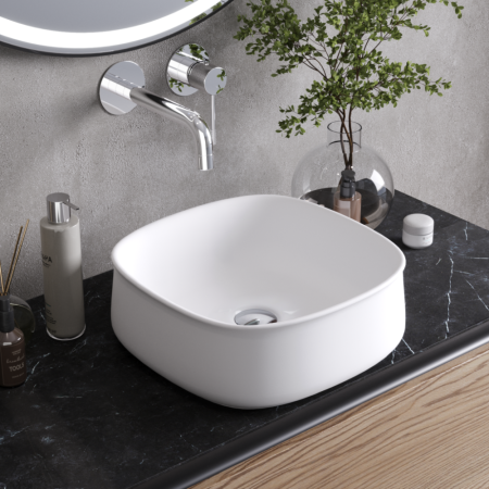 Раковина накладная керамическая CZR-6604, артикул CZR-6604