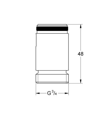 Адаптер GROHE 45562000, артикул 45562000