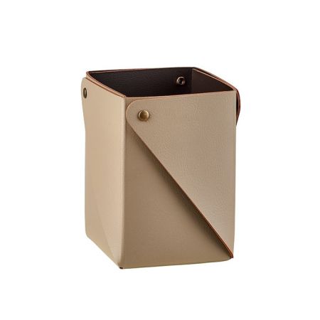 Colombo Adj Коробочка MIU для чайных пакетов, 8x8H10,5 см , цвет: капучино/шоколад, артикул BADJ104-0406