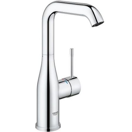 Смеситель для раковины GROHE Essence+ с высоким изливом, хром (23541001), артикул 23541001