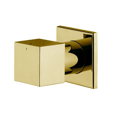 Fima Carlo Frattini Zeta Переключатель поток на 2 источника, цвет: золото, артикул F3963N2OR