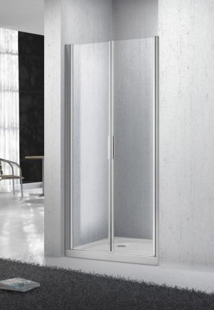 Душевая дверь BelBagno Sela B-2 80 профиль Хром стекло прозрачное Душевая дверь BelBagno Sela B-2 80 профиль Хром стекло прозрачное