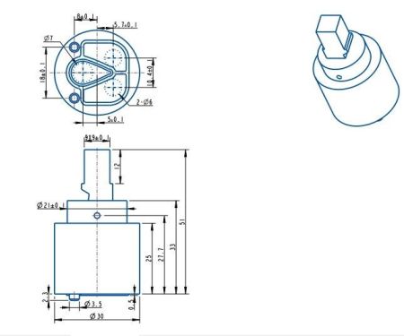 Картридж BELZ 30 мм (BF04), артикул BF04