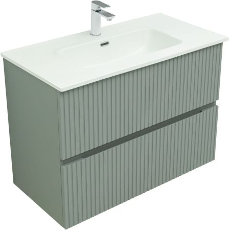 Тумба под раковину Aquanet Джейн 90 мисти грин, артикул 00313319