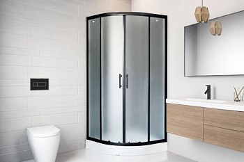 Душевой угол Royal Bath  Practic  RB 90HK-C-BL (матовое)