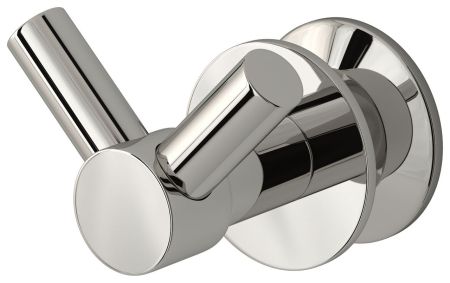 Крючок, Сунержа, ВИКТОРИЯ, двойной, ширина, мм-50, глубина, мм-50, высота, мм-50, тип установки-между перемычками полотенцесушителя, для водяных и электрических моделей, материал-нержавеющая сталь, крепления в комплекте, цвет-флок пурпурный, артикул 58-2010-0002