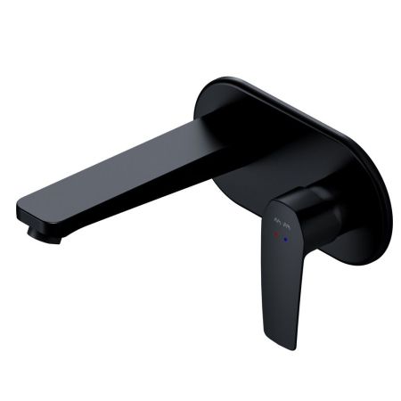F90A72222 Gem, смеситель д/умывальника, монтируемый в стену, чёрный, шт., артикул F90A72222