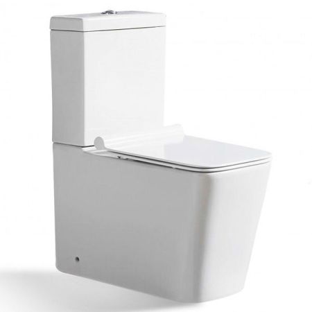 Унитаз компакт Grossman GR-4445 с бачком и сиденьем Микролифт, артикул GR-4445S