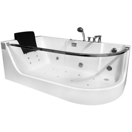 Акриловая ванна Gemy G9227 E 165х80 L с гидромассажем, артикул G9227EL