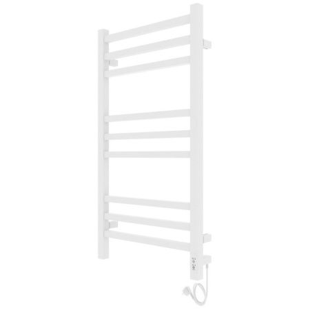 Полотенцесушитель электро "Астор ЧК9 350х700", белый муар, правый