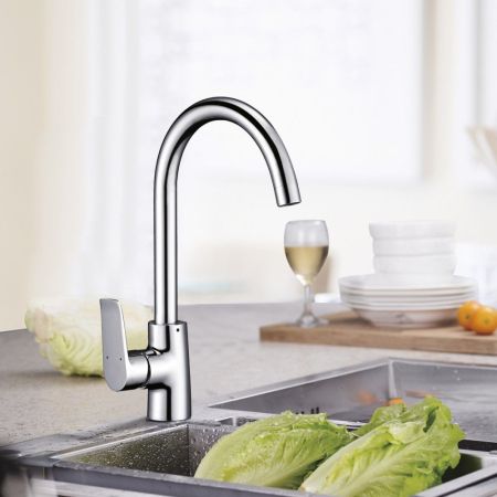 Смеситель для кухни G.Lauf GOB4-A134, хром