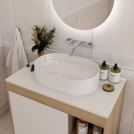 Раковина чаша Maretti RE13PD50-844, белая, артикул RE13PD50-844