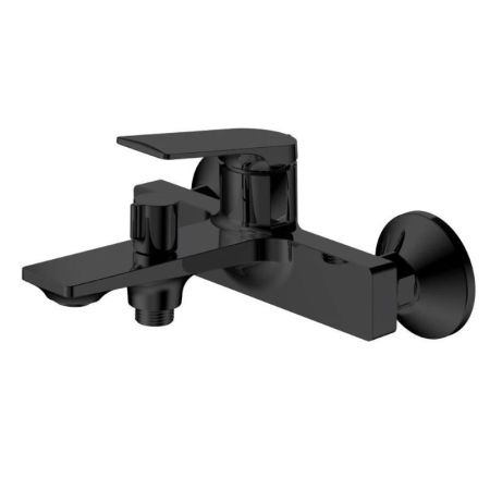 Смеситель для ванны Knotlor KN-71/BL, черный, артикул KN-71/BL