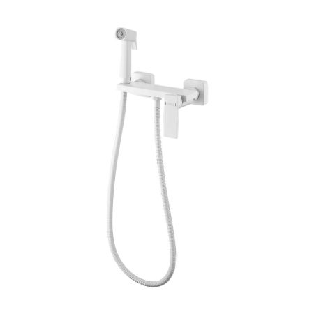Гигиенический душ со смесителем Haiba HB5517-8, белый, артикул HB5517-8