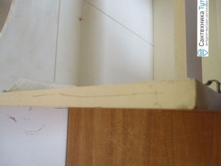 Тумба под раковину Бриклаер Лаура 90 R Белая