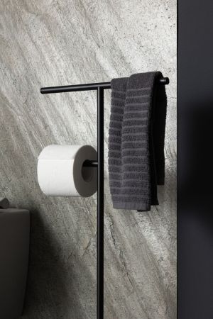 Держатель туалетной бумаги Allen Brau Priority 6.31FT1-31 черный матовый, артикул 6.31FT1-31