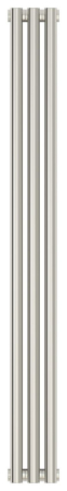 Отопительный радиатор ЭСТЕТ-0 н/ж 1200х135 / 3 сек (Матовый БЕЛЫЙ), артикул 30-0331-1203