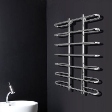 Водяной полотенцесушитель Ника Mix Вираж 60x50 Хром, артикул ВИРАЖ 60x50