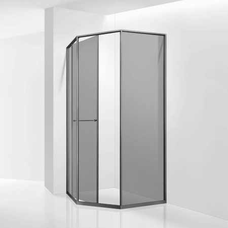 Душевой уголок RGW SV-82Gr "L" (Тонированное, 1000x1000)