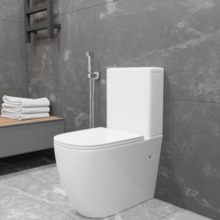 Напольный унитаз CARAVAN CT700-131W, артикул CT700-131W