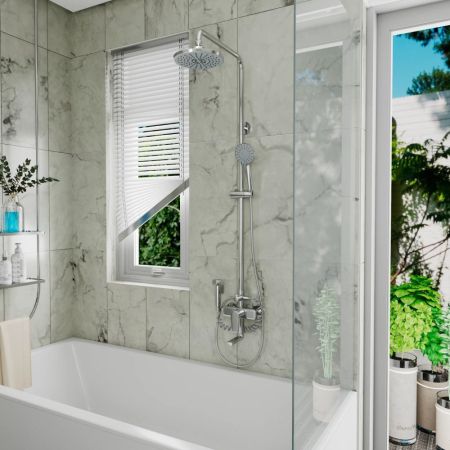 Душевая система DK с гигиеническим душем  Bayern.Fürth (DA1524701B18), артикул DA1524701B18