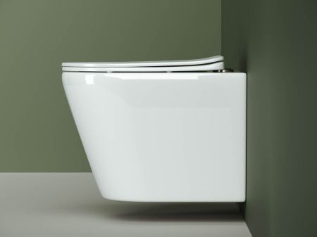 Подвесной унитаз Highlight Rimless CN1804, артикул CN1804