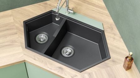 Кухонная мойка KitKraken Creek Grey 90 Серая, артикул Y-900M.7032