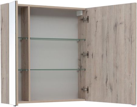 Мебель для ванной Aquanet Алвита New 80 1 ящик, 2 дверцы, дуб веллингтон белый, артикул 00274217