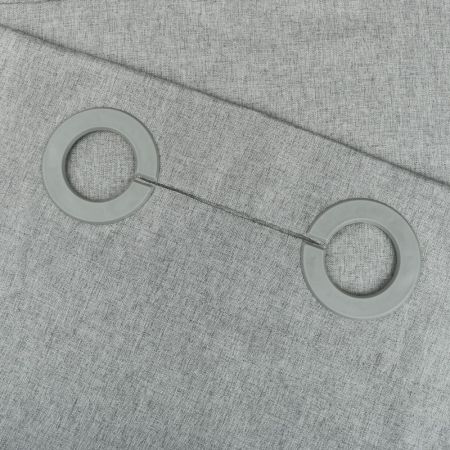 Штора для ванной комнаты FIXSEN LINUM FX-1535K, серый, артикул FX-1535K