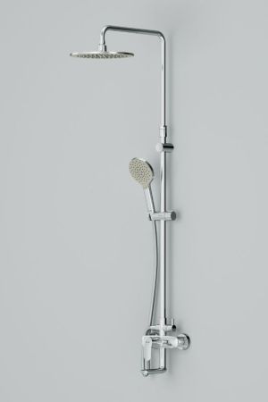 F0780964 Like,душ.система,набор:см-ль д/ванны/душа,верхний душ d250 мм, ручной душ 120 мм, 3 функции, артикул F0780964
