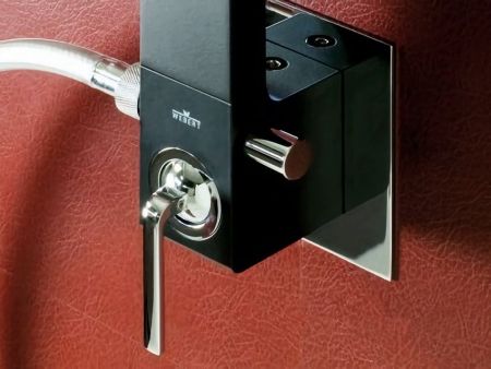 Душевая система Webert Wolo WO660302564, хром/черный, артикул WO660302564