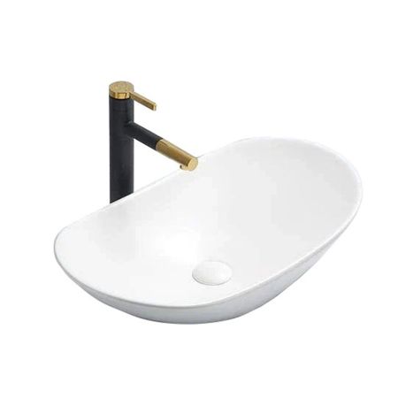 Раковина чаша Velvex 7811AMW, белый, артикул 7811AMW