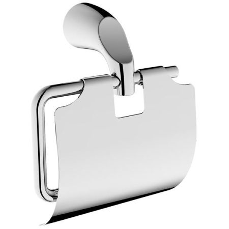 Держатель для туалетной бумаги Rush Devon DE75111 с крышкой Хром