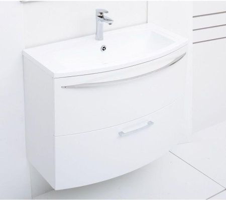 Тумба под раковину De Aqua Лонг 90 белый Тумба под раковину De Aqua Лонг 90 белый