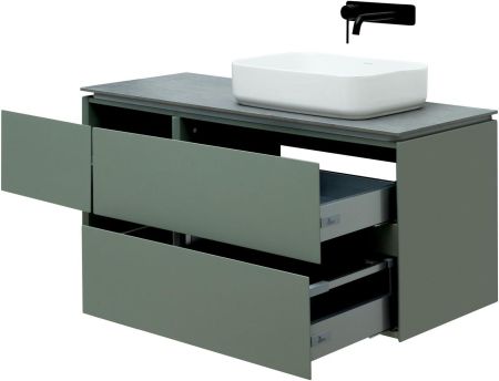 Тумба под раковину Allen Brau Infinity 120 1.21007.CGM R олива матовый, артикул 1.21007.CGM