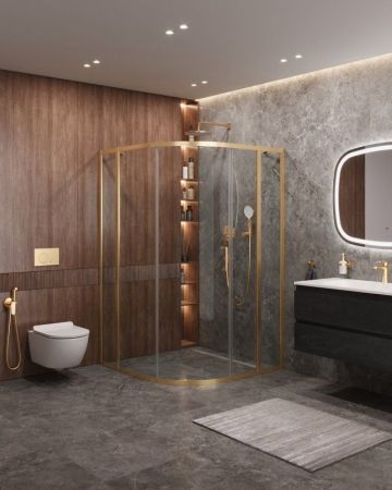 MOLVENO-R-11-90+20-C-BORO-IV Душевой уголок, артикул MOLVENO-R-11-90+20-C-BORO-IV