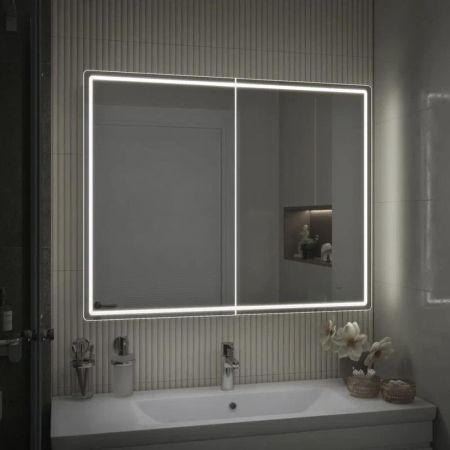 Зеркальный шкаф VIGO Geometry 222, 100 см, артикул 222