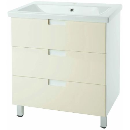 Тумба под раковину Bellezza Пегас 80 4630413140077 Бежевая, артикул 4630413140077