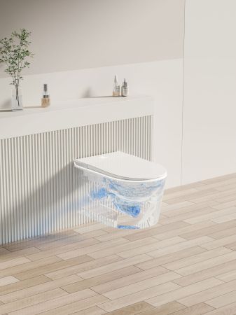 Унитаз подвесной Allen Brau Smart 4.I1001.20 белый, с функцией биде